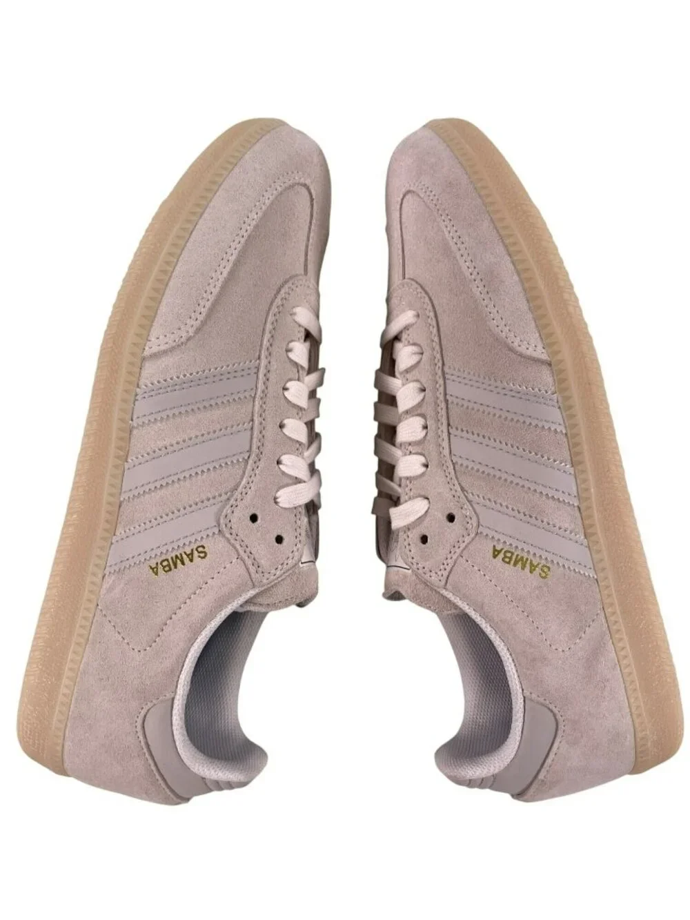Adidas Samba OG Shoes Athletic Beige Suede Low-Top Sneakers Men's Size 12 NEW